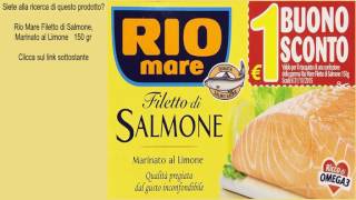 Rio Mare Filetto di Salmone, Marinato al Limone   150 gr