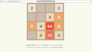 So good at a dead game (2048)