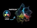 LOGO Animation - Turn your Logo into Particles - Davinci Resolve Fusion Tutorial