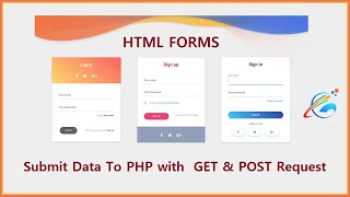 HTML Forms | Get Attribute Input Values | Submit Data to PHP with GET, POST Request | @GISSchools
