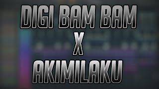 DIGI BAM BAM X AKIMILAKU Remix By DJ USUP