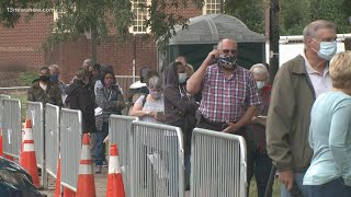 Virginia voter registration down for hours on last day to register before election