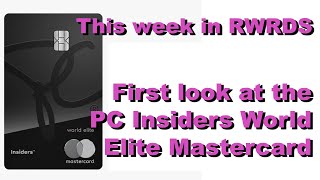 First look at the new PC Insiders World Elite Mastercard and AIR MILES Shop the Block returns