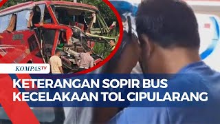 Sopir Bus Kecelakaan di Tol Cipularang Ditahan, Polisi Selidiki Penyebab: Ada Kelalaian?