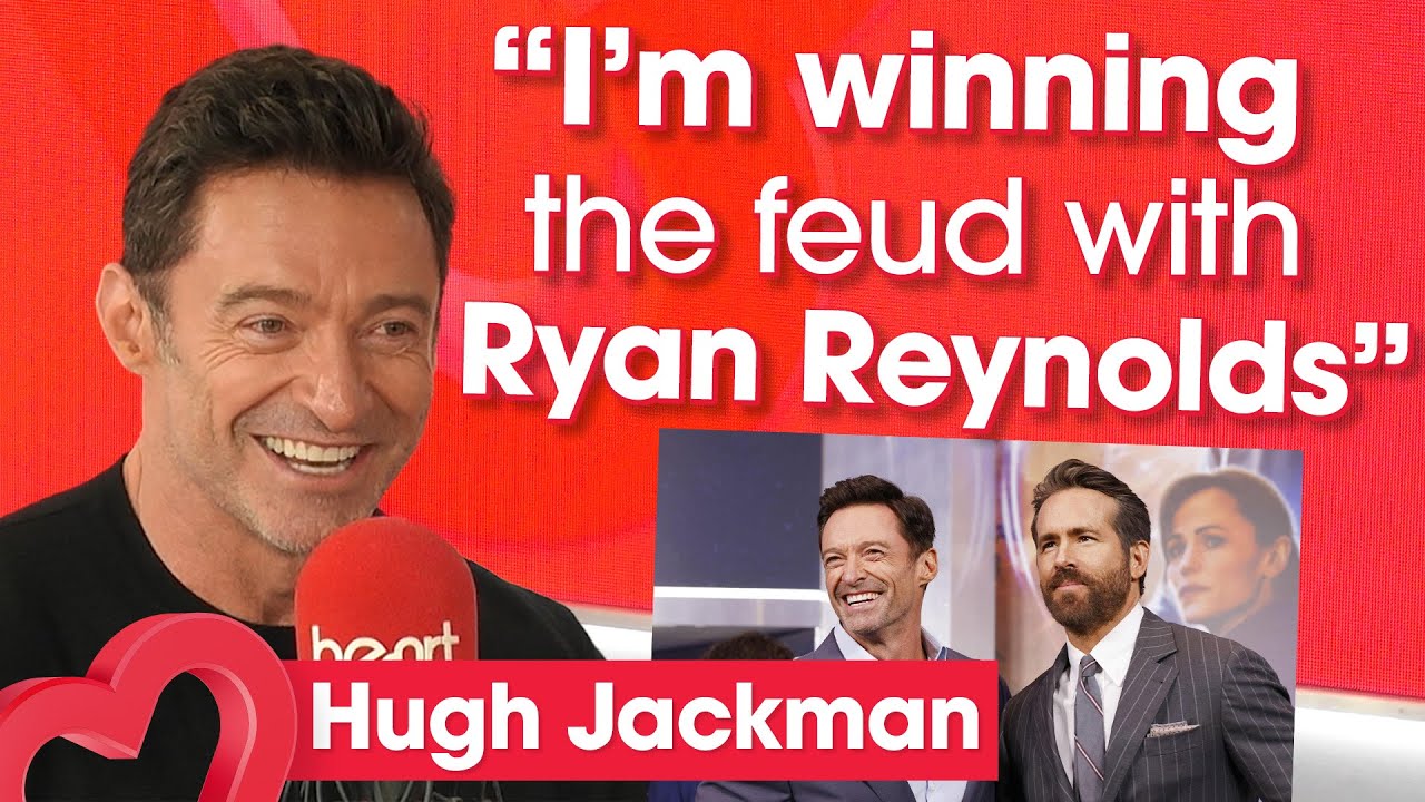 Hugh Jackman & Ryan Reynolds' Feud - YouTube