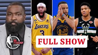 [FULL] NBA TODAY | Kendrick Perkins on Warriors close gap on LeBron's Lakers, and Giannis injury
