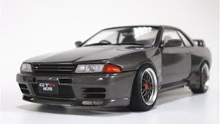 #6【カーモデル製作記】1/24 日産 スカイライン GT-R  ニスモ/  Fujimi SKYLINE GT-R NISMO R32 Building.