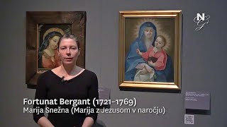 Fortunat Bergant - Marija Snežna (Marija z Jezusom v naročju)