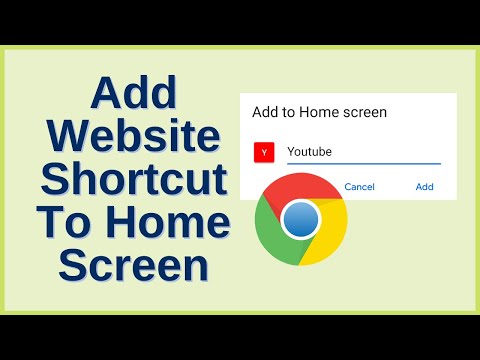How to Add Website Shortcut to Home Screen (Android Phone)