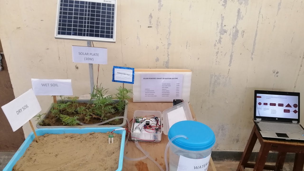 SOLAR POWERED SMART IRRIGATION SYSTEM, B.TECH PROJECT, COMPLETE ...