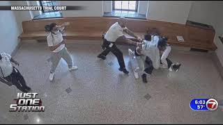 Courthouse brawl leads to 5 arrests in Dorchester