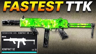 new FASTEST KILLING SMG in WARZONE! 👑 (Best KOMPAKT 92 Class Setup) - BO6