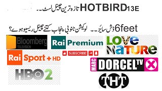 HOTBIRD 13e latest channel list