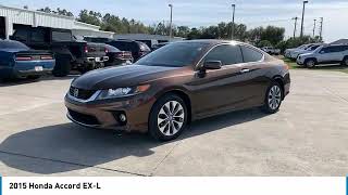 2015 Honda Accord Bartow FL FA001025