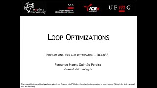 Loop Optimizations - Part 1