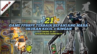 21 GAME PPSSPP | TERBAIK SEPANJANG MASA UKURAN KECIL & RINGAN #1