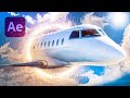 Plane Flying Through Doctor Stranger Portal in After Effects & Element 3D