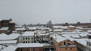 🏰 Neve a CITTADELLA - Panorama MOZZAFIATO sulla città!