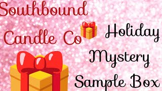 🎁Southbound Candle Co🎁 - Holiday Mystery Sample Box - oh my goodness, I LOVE THIS!!! 💚❤️