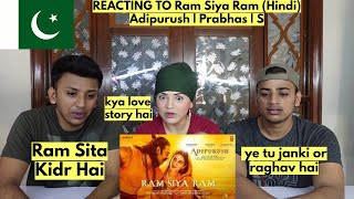 Ram Siya Ram (Hindi) Adipurush | Prabhas | PAKISTANIS REACTION |