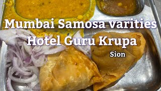 Mumbaikars Love Samosa || A1 Samosa, Gurukripa and More|| Indian Street Food Series||