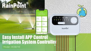 #RainPoint | 🌿 Transform Your Lawn with Smart Watering Across 8 Zones! 🌿#GardenTool#Controller#APP
