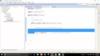 Runnable Interface : Thread Java Program