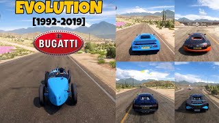 The Evolution Of Bugatti [1992-2019]