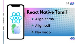 What is Align items, Align content, and Flex wrap in React Native? | React Native Beginners Tamil