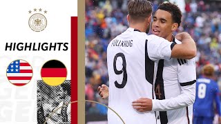 Successful Nagelsmann debut | USA vs. Germany 1-3 | Highlights | Friendly