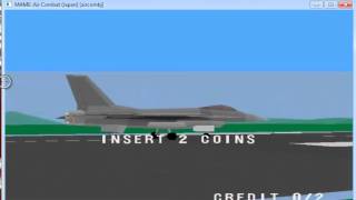 mame air combat arcade working controls mameui148