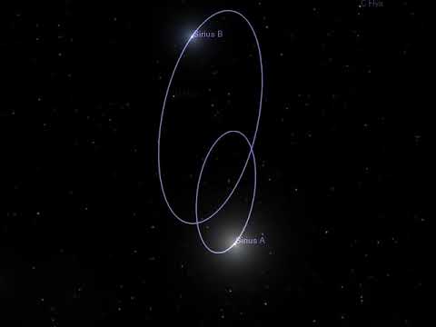 Sirius A & B Zooming In From Earth And Then Changing Perspective On ...