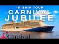 Full Tour of Carnival Jubilee | 4K Walkthrough of Carnival's New Flagship | Cruise Ship Tour