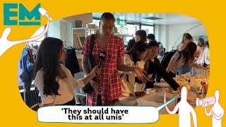 Students shop for free in the Swap Shop on campus | EM TV