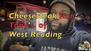 DIFFERENT! The Best way to describe the Cheesesteak from Tony's in West Reading,Pa.| Cheesesteak Run