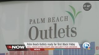 Palm Beach Outlets ready for first Black Friday