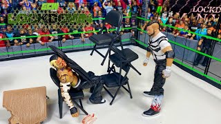 STEEL CAGE ACTION FIGURE MATCH! JEFF HARDY VS GMAN! GCW LOCKDOWN 2021