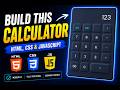 Build a Modern Calculator with HTML, CSS & JavaScript