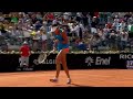 maria sharapova vs ana ivanovic rome 2014 3rd round highlight