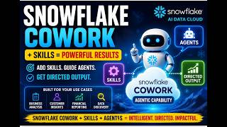 Snowflake AI: Snowflake Cowork & Custom Skills