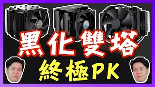 【林仔開箱】挑戰最強風冷稱號 三大黑化雙塔 Round Up！