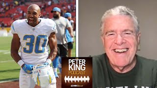 Austin Ekeler ready for 'big stage' vs. KC on TNF (FULL INTERVIEW) | Peter King Podcast | NFL on NBC