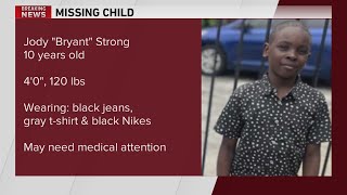 Chicago police search for missing 10-year-old