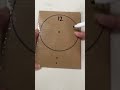 Learning to tell the time. DIY resources. Maths for kids. Wipeable clock cards for kids.