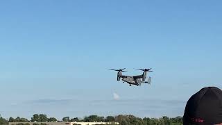 USAF CV-22 arriving at EAA airventure