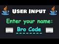 User input in Java is easy! ⌨️