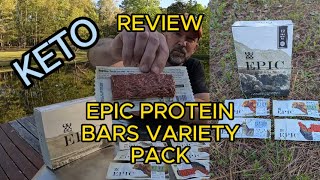 REVIEW Epic Provisions Protein Bars Variety Pack