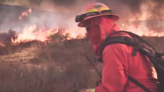 Californians evacuated by Hughes Fire anxiously await fate of home