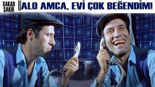 Sakar Şakir Türk Filmi | Şakir, Duşu Telefon Sanıyor!