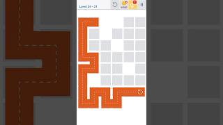 一筆書きパズル「FILL」レベル24-21〜#shorts #music #gaming #パズル